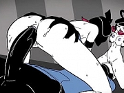 Mime & Dash Suck Same Cock In Threesome - Hentai Animation Uncensored