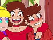 Gravity Falls Parody Cartoon Porn (Part 1): Pussy Licking and Cowgirl Dick Riding
