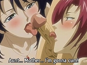 Step Mom and Step Aunt Fuck the Young Boy - Hentai Uncensored [Subtitled]