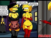 Special Halloween Night! Simpsons Porn! Simptoons!