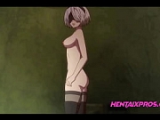 Horny androids realizing they can enjoy sex | anime hentai