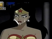 Wonder woman and Superman (Precocious ejaculation) (edited by me)