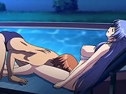 Late Night Poolside Date With My Perv Girl - Exclusive Hentai