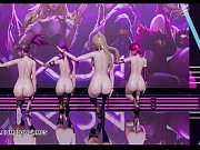 [MMD] GirlsDay - Something Kpop Striptease Ahri Akali Kaisa Evelynn League of Legends KDA Cosplay Uncensored Hentai Cartoon 4K 60FPS