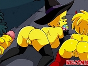 Special Halloween Night! Simpsons Porn! Simptoons!