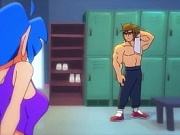 She Get Fucked In The Changing Room At Gym ( ANIME )