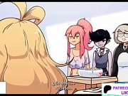 AMAZING ANIMATED HENTAI STORY FUCK PARTY 60FPS